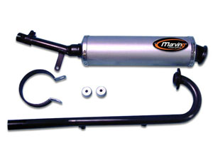 Pot KXR 250 2004 Ligne Complète Atv Line Silencieux Rond Ø100 Alue