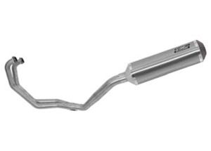 Pot BMW F 800 ST 2006/2010 Ligne Complète Silencieux Titane Embout Carbone E13