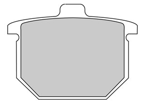 Plaquette Ferodo Organique