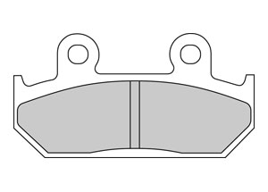 Plaquette Ferodo Organique