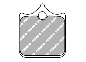 Plaquette Ferodo Métal Fritté