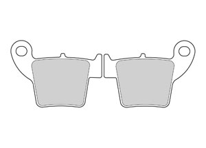 Plaquette de frein Organique Eco-Friction Route