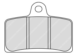 Plaquette de frein Métal Fritté Sinter Grip Road