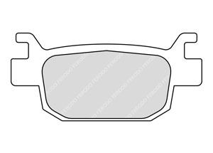Plaquette de Frein Métal Fritté Sinter Grip Maxi Scooter