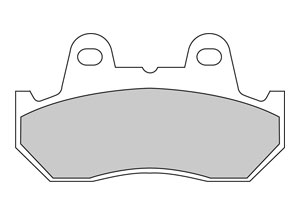 Plaquette de frein Métal Fritté Sinter Grip Road