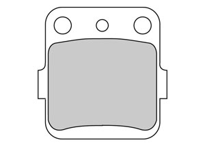 Plaquette de frein Organique Eco-Friction Route