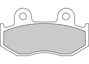 Plaquette de frein Organique Platinum Route/Off Road