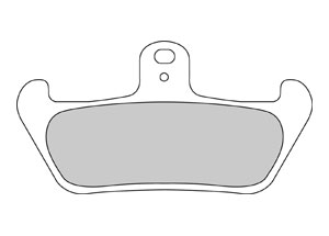 Plaquette de frein Organique Platinum Route/Off Road