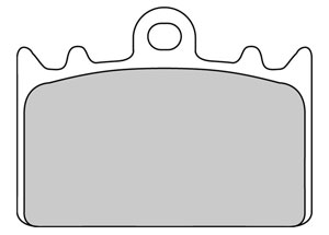 Plaquette Ferodo Organique