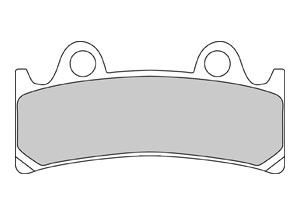 Plaquette Ferodo Métal Fritté