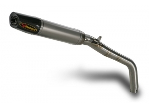 AKRAPOVIC + RACCORD TITANE H + S