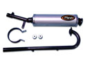 Pot KXR 250 2004 Ligne Complète Atv Line Silencieux Rond Ø100 Alue
