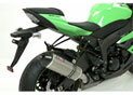 Silencieux Titane ZX6R 2009/2010 Slip-on Embout Carbone
