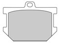 Plaquette Ferodo Organique