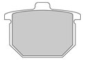 Plaquette Ferodo Organique