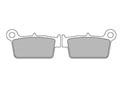 Plaquette de frein Organique Eco-Friction Route