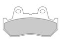Plaquette de frein Métal Fritté Sinter Grip Road