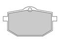 Plaquette Ferodo Organique