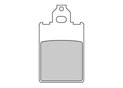 Plaquette de frein Organique Eco-Friction Route
